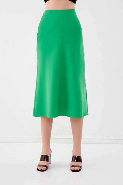 SKIRT WITH THE ZIPPER