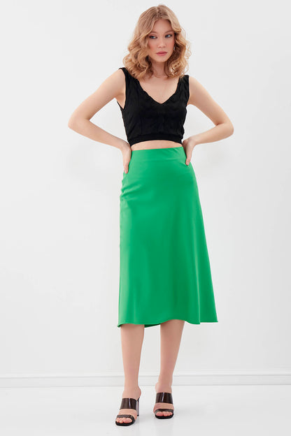 SKIRT WITH THE ZIPPER