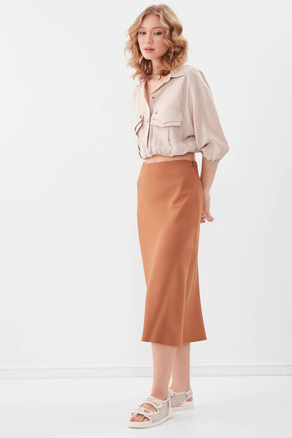 SKIRT WITH THE ZIPPER