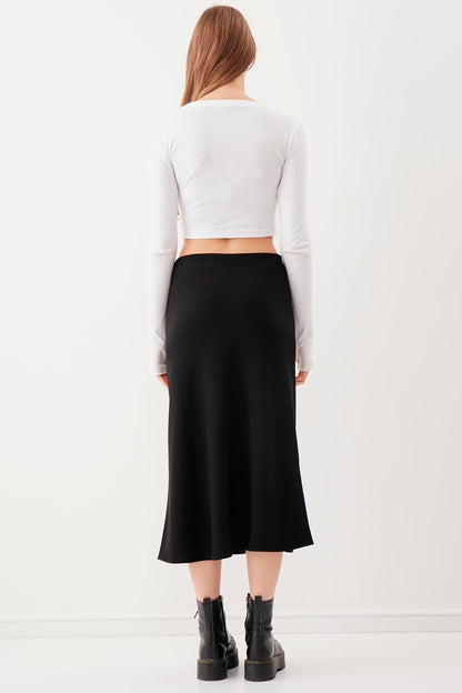 SKIRT WITH THE ZIPPER