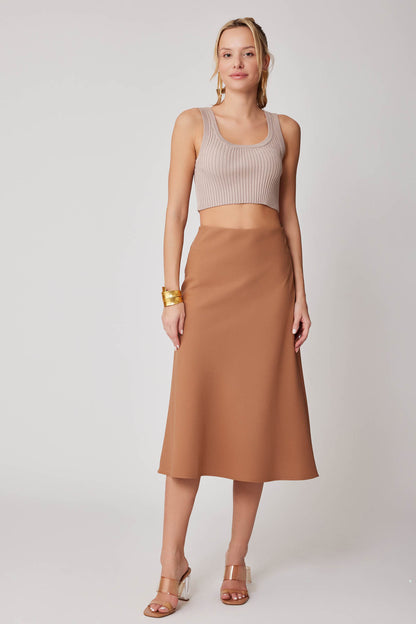 SKIRT WITH THE ZIPPER