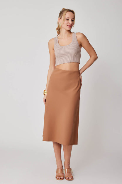 SKIRT WITH THE ZIPPER