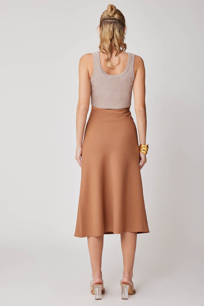 SKIRT WITH THE ZIPPER