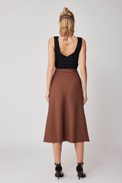 SKIRT WITH THE ZIPPER