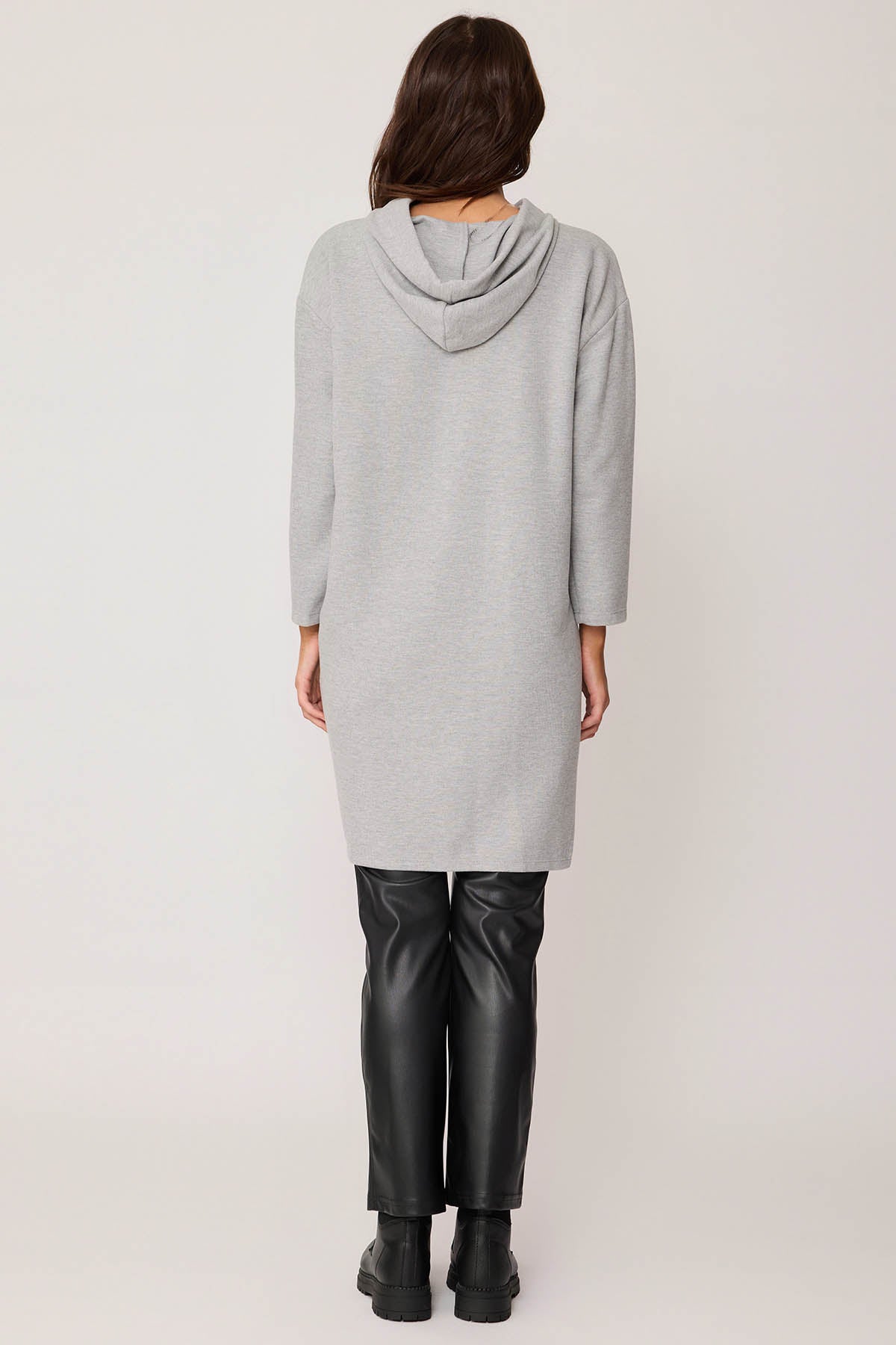 TUNIC WITH SPLIT HOODIE