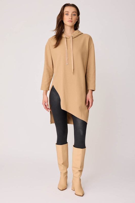 TUNIC WITH SPLIT HOODIE