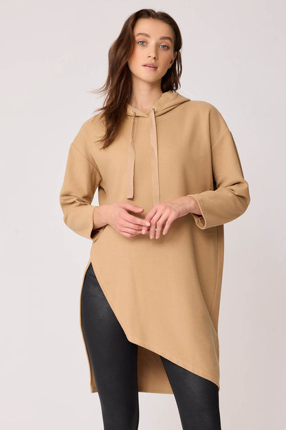 TUNIC WITH SPLIT HOODIE