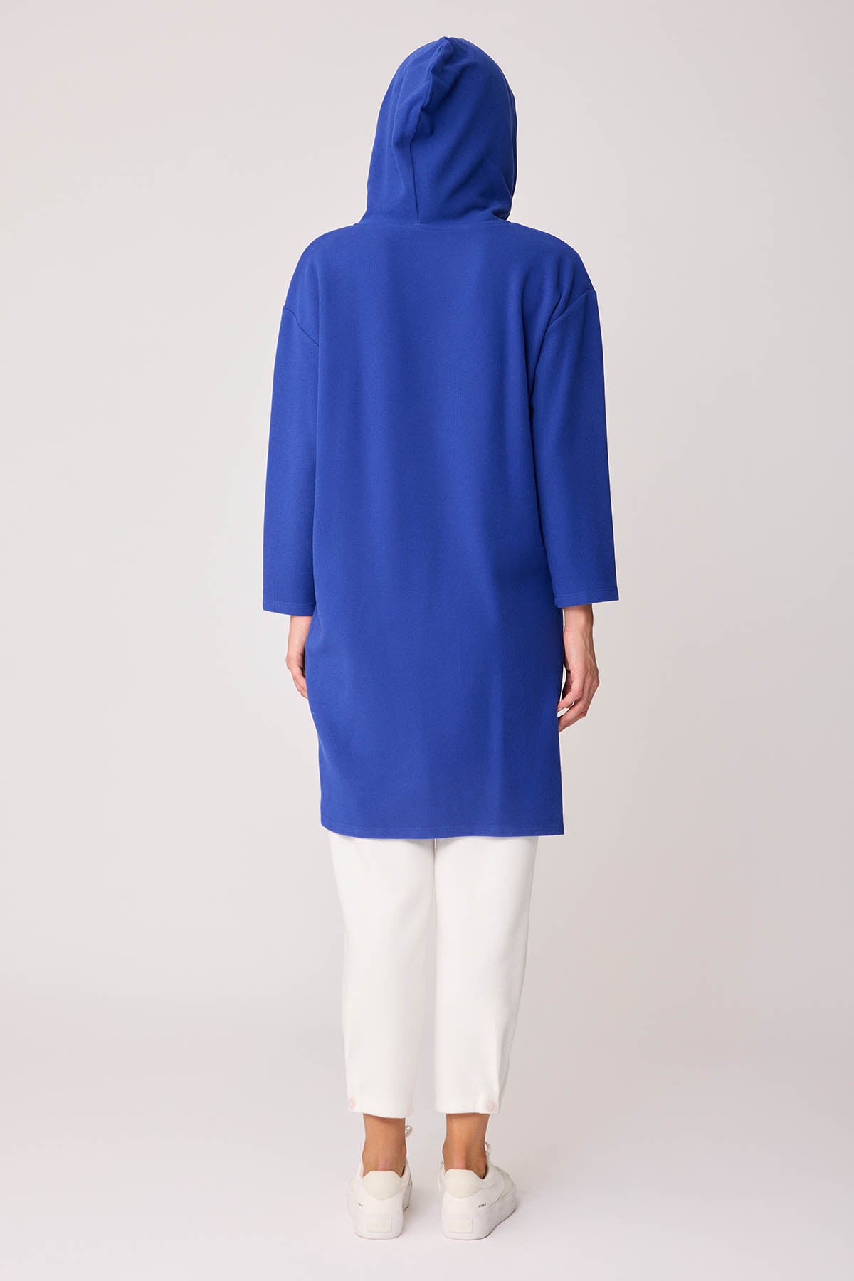 TUNIC WITH SPLIT HOODIE
