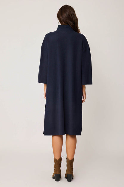 HIGH FASHION KNITTED ELEGANT DRESS