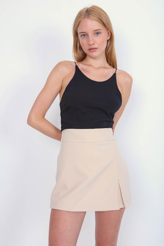 SPLIT UP SHORTS SKIRT