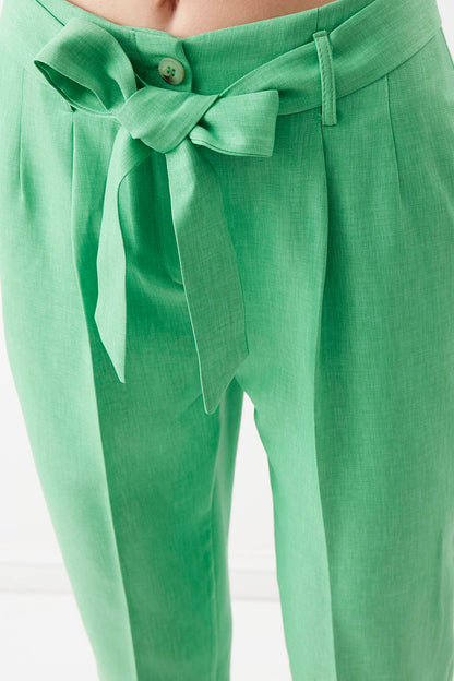 HIGH BELT TROUSERS