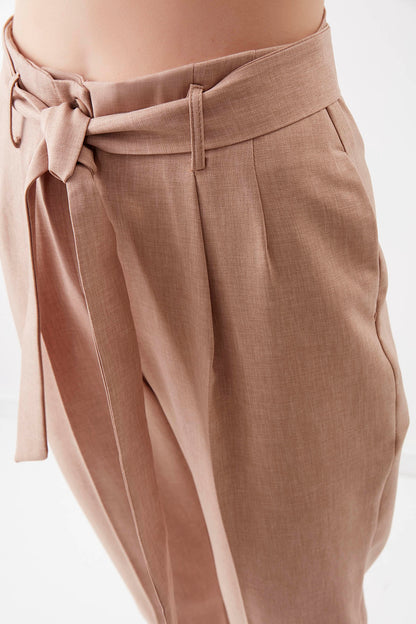 HIGH BELT TROUSERS