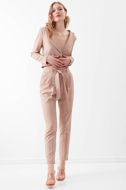 HIGH BELT TROUSERS