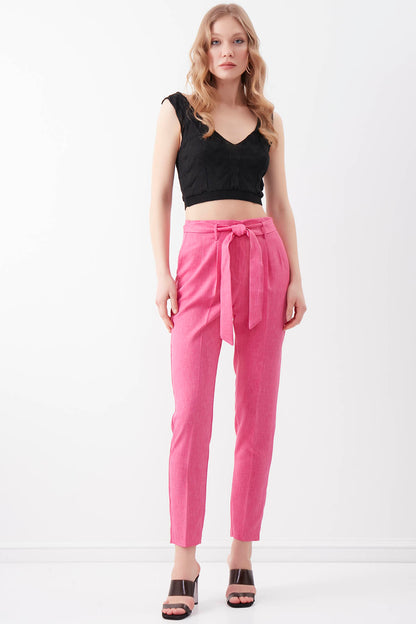 HIGH BELT TROUSERS