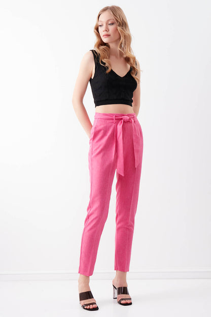 HIGH BELT TROUSERS