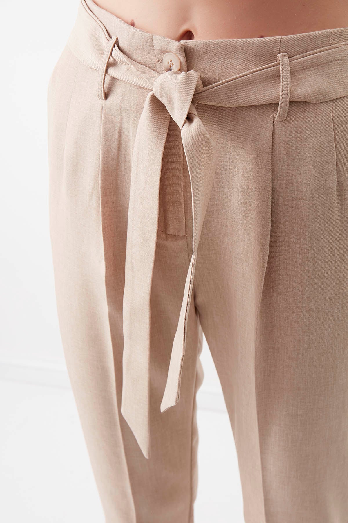 HIGH BELT TROUSERS