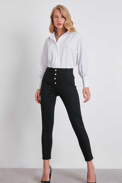 HIGH ELASTANE WAIST PANTS