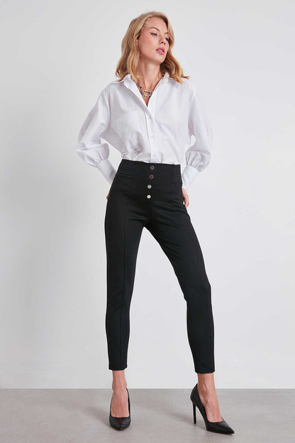HIGH ELASTANE WAIST PANTS