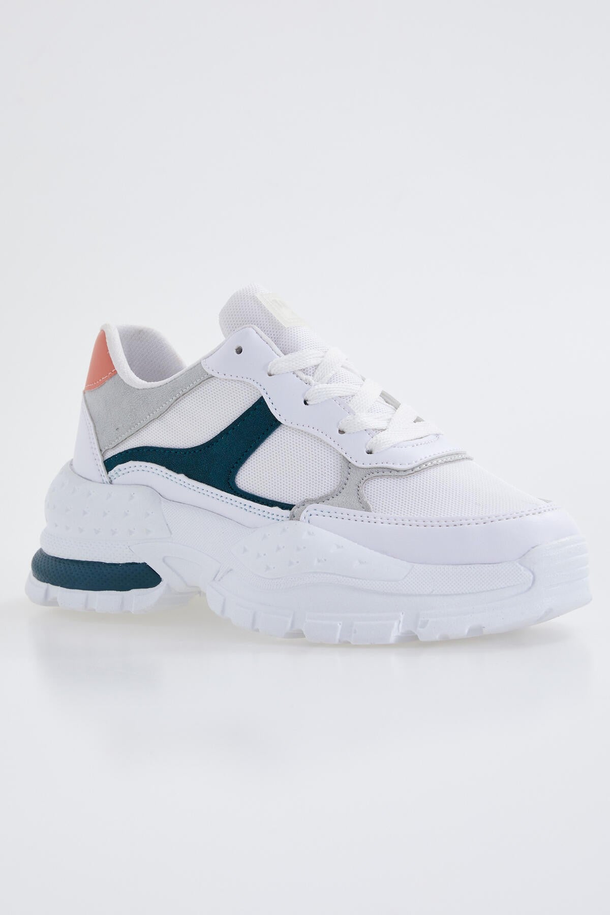 Emerald Laced High Sole Daily Women's Sneakers - 89077